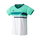 Yonex Sport-Tshirt Crew Neck Club Team 2023 weiss/mintgrün Damen